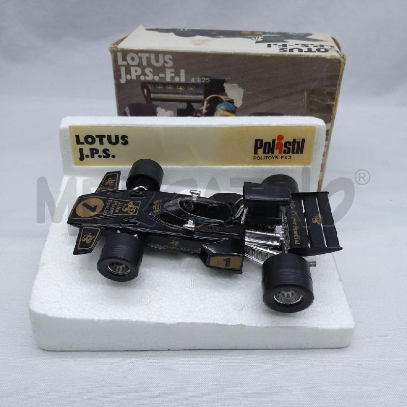 MODELLINO AUTO POLISTIL LOTUS JPS NERA | Mercatino dell'Usato San maurizio canavese 1