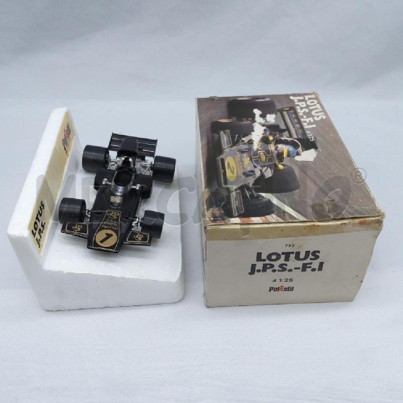 MODELLINO AUTO POLISTIL LOTUS JPS NERA | Mercatino dell'Usato San maurizio canavese 3
