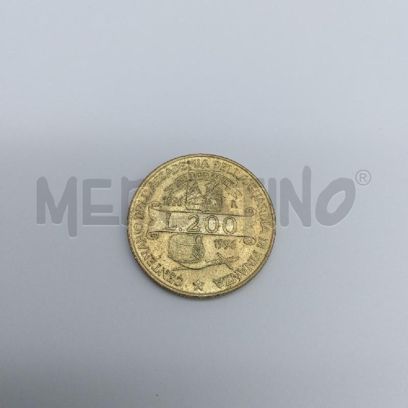 MONETA 200 LIRE 1976 CENTENARIO GUARDIA DI FINANZA | Mercatino dell'Usato San maurizio canavese 1