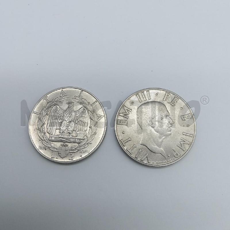MONETE 2 LIRE 1939 PZ. 2 | Mercatino dell'Usato San maurizio canavese 2