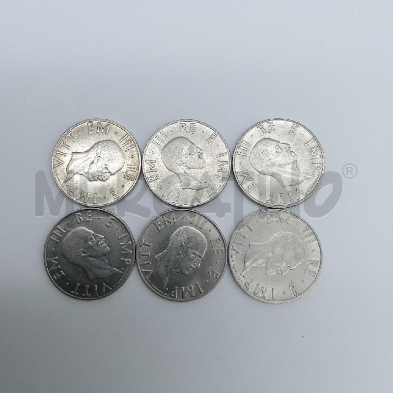 MONETE 2 LIRE 1940 PZ. 6 | Mercatino dell'Usato San maurizio canavese 2