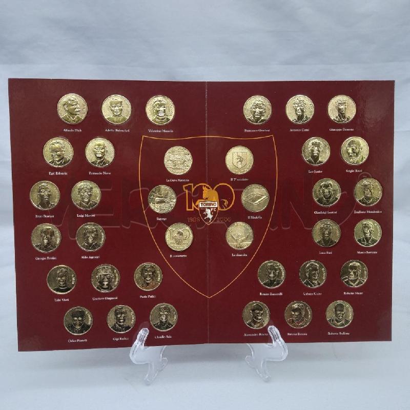 MONETE PZ. 36 TORINO F.C. CALCIO CENTENARIO 1906-2006 | Mercatino dell'Usato San maurizio canavese 1