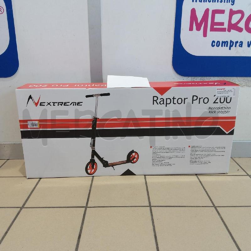 MONOPATTINO NUOVO NEXTREME RAPTOR PRO 200 | Mercatino dell'Usato San maurizio canavese 1