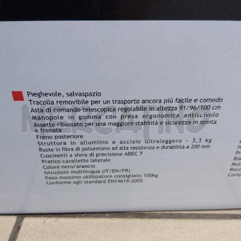 MONOPATTINO NUOVO NEXTREME RAPTOR PRO 200 | Mercatino dell'Usato San maurizio canavese 3