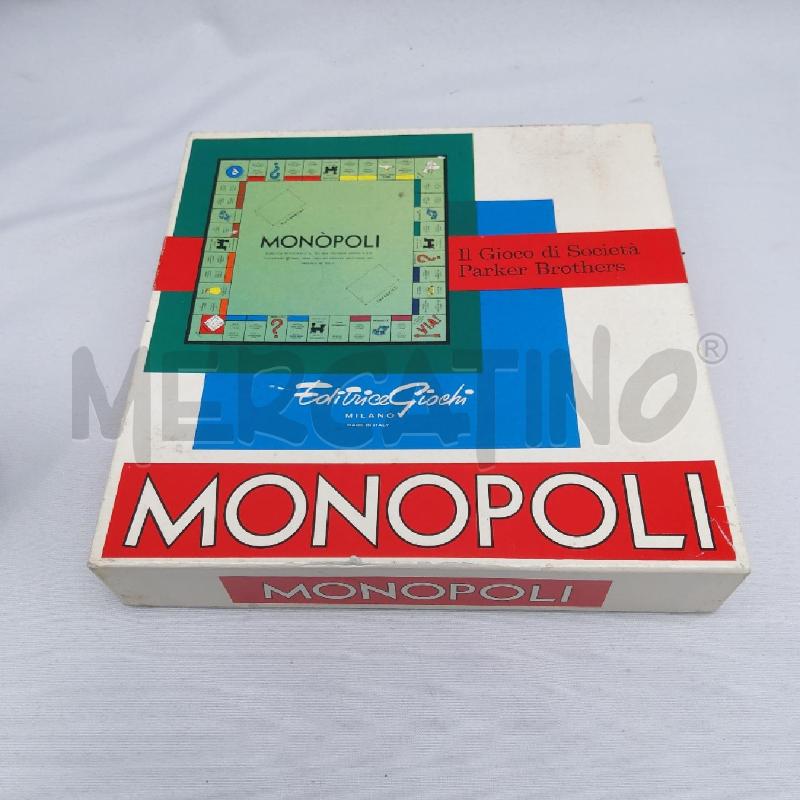 MONOPOLI ANNI 70 COMPLETO SCATOLA INTEGRA | Mercatino dell'Usato San maurizio canavese 1