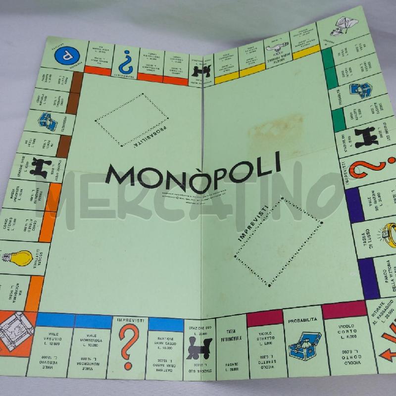 MONOPOLI ANNI 70 COMPLETO SCATOLA INTEGRA | Mercatino dell'Usato San maurizio canavese 3