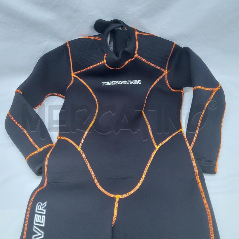 MUTA DA SUB DONNA TECKNODIVER NERA TG M | Mercatino dell'Usato San maurizio canavese 1