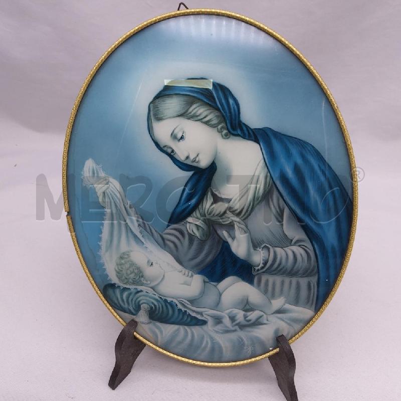 NATIVITA' OVALE BORDO DORATO | Mercatino dell'Usato San maurizio canavese 1