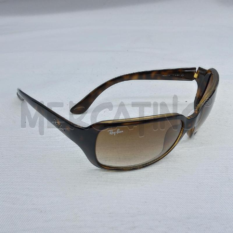 OCCHIALI DONNA SOLE RAYBAN RB4068 MONTATURA TARTRUGATA MARRONE  | Mercatino dell'Usato San maurizio canavese 3