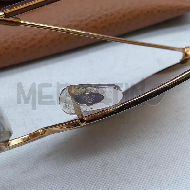 OCCHIALI RAYBAN AVIATOR LARGE METAL DORATO  | Mercatino dell'Usato San maurizio canavese 5
