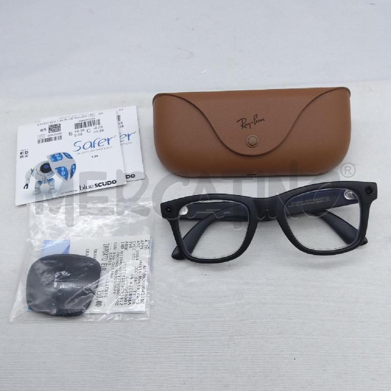 OCCHIALI RAYBAN META WAYFARER GEN 1 | Mercatino dell'Usato San maurizio canavese 1