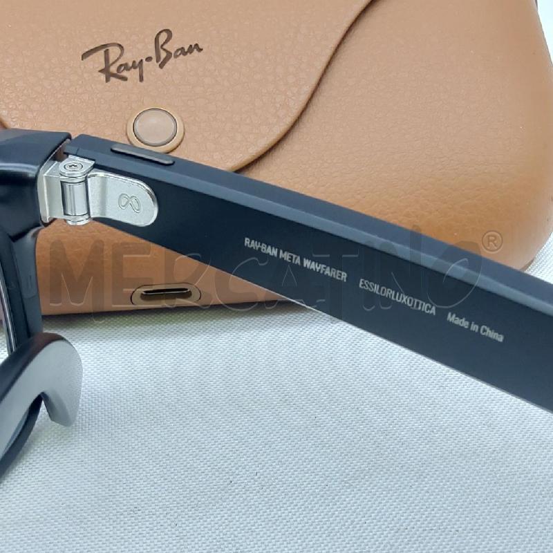 OCCHIALI RAYBAN META WAYFARER GEN 1 | Mercatino dell'Usato San maurizio canavese 4