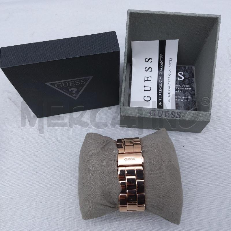 OROLOGIO CRONOGRAFO GUESS RAMATO NO SCATOLA | Mercatino dell'Usato San maurizio canavese 3
