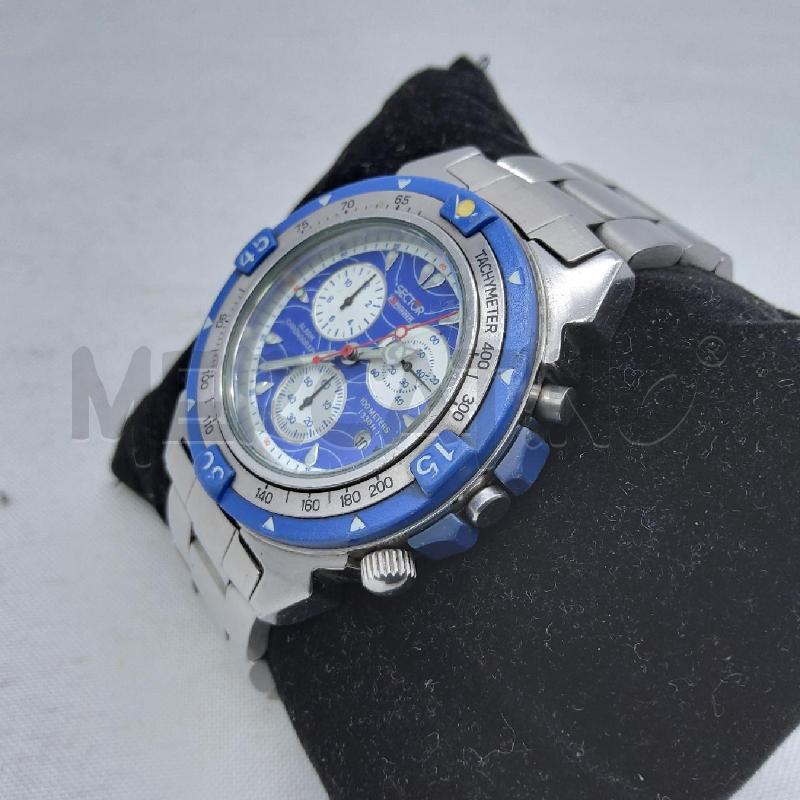 OROLOGIO CRONOGRAFO SECTOR ACCIAIO BLU | Mercatino dell'Usato San maurizio canavese 2