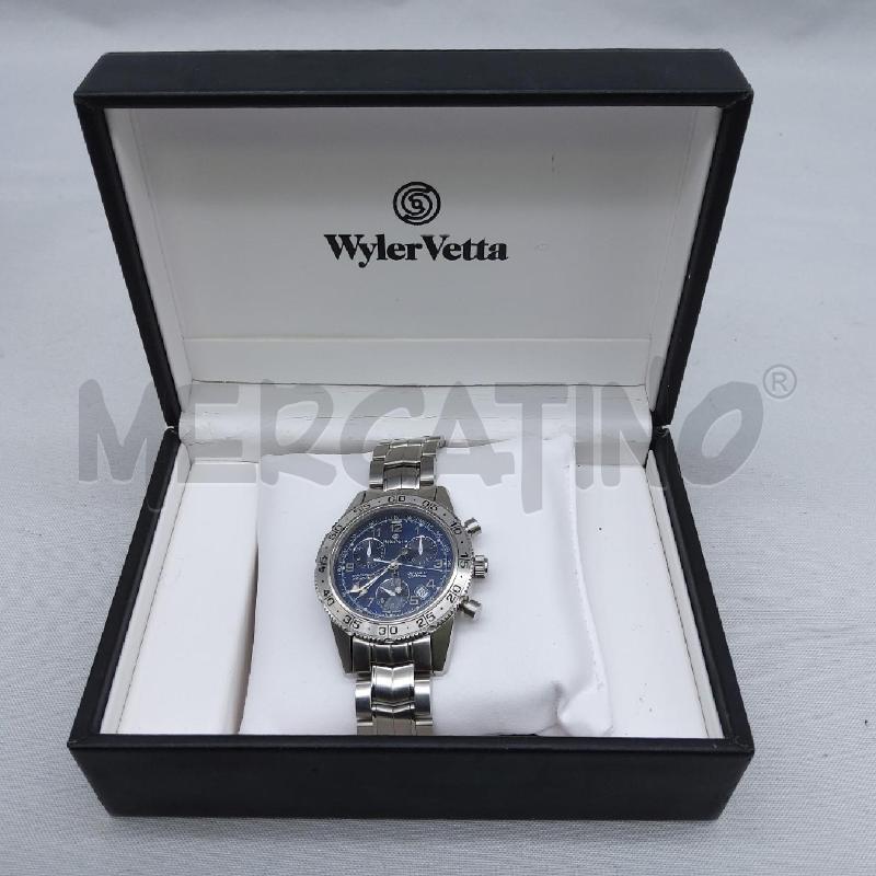 OROLOGIO CRONOGRAFO WYLER VETTA ACCIAIO  | Mercatino dell'Usato San maurizio canavese 1