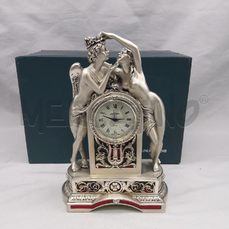 OROLOGIO DA TAVOLO INNAMORATI IN ARGENTO ZAVI | Mercatino dell'Usato San maurizio canavese 1
