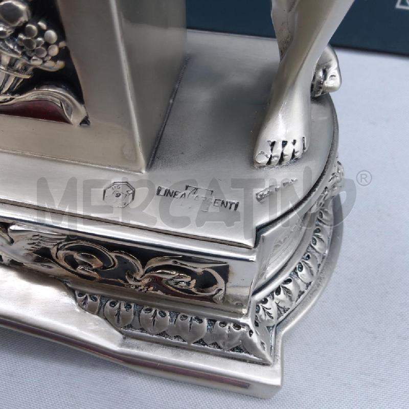 OROLOGIO DA TAVOLO INNAMORATI IN ARGENTO ZAVI | Mercatino dell'Usato San maurizio canavese 4