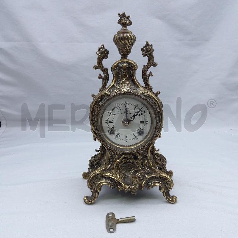 OROLOGIO DA TAVOLO MECCANICO LEGA OTTONE  | Mercatino dell'Usato San maurizio canavese 1