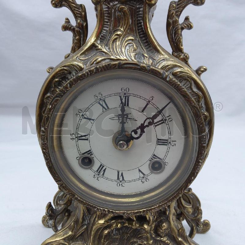 OROLOGIO DA TAVOLO MECCANICO LEGA OTTONE  | Mercatino dell'Usato San maurizio canavese 2