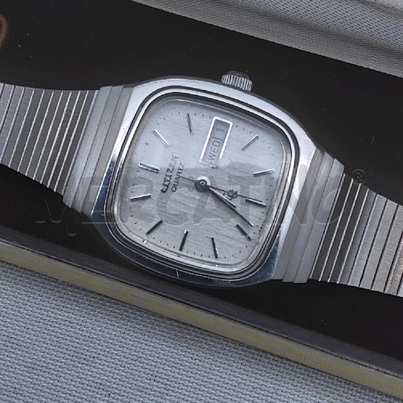 OROLOGIO DONNA CITIZEN ACCIAIO QUARZO SQUADRATO | Mercatino dell'Usato San maurizio canavese 2