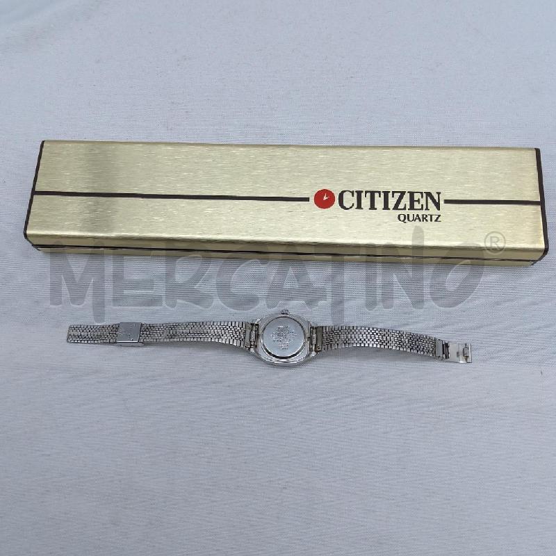 OROLOGIO DONNA CITIZEN ACCIAIO QUARZO SQUADRATO | Mercatino dell'Usato San maurizio canavese 3