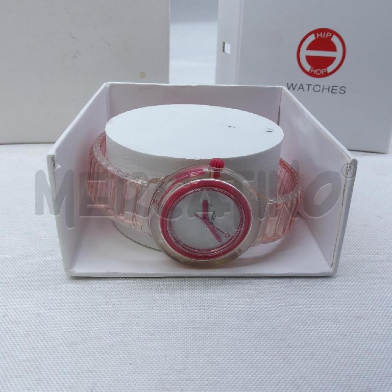 OROLOGIO HIP HOP BIANCO FUCSIA | Mercatino dell'Usato San maurizio canavese 2