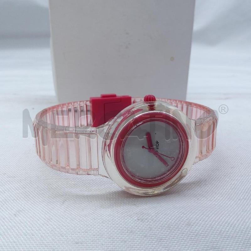 OROLOGIO HIP HOP BIANCO FUCSIA | Mercatino dell'Usato San maurizio canavese 3