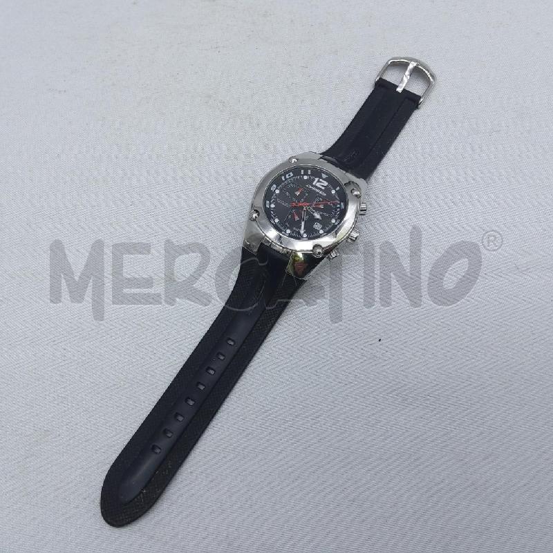 OROLOGIO POLSO CHRNOTECH CINTURINO GOMMA NERO | Mercatino dell'Usato San maurizio canavese 3