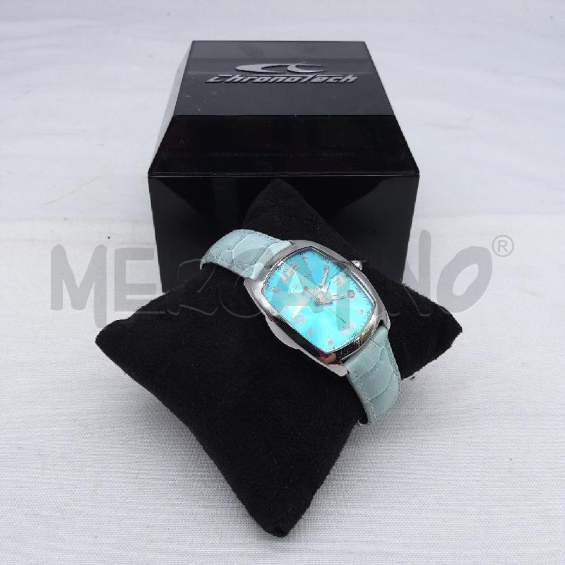 OROLOGIO POLSO CHRONOTECH FONDO AZZURRO | Mercatino dell'Usato San maurizio canavese 2