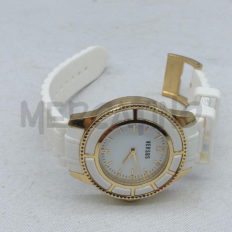 OROLOGIO POLSO VERSUS VERSACE SILICONE BCO | Mercatino dell'Usato San maurizio canavese 1