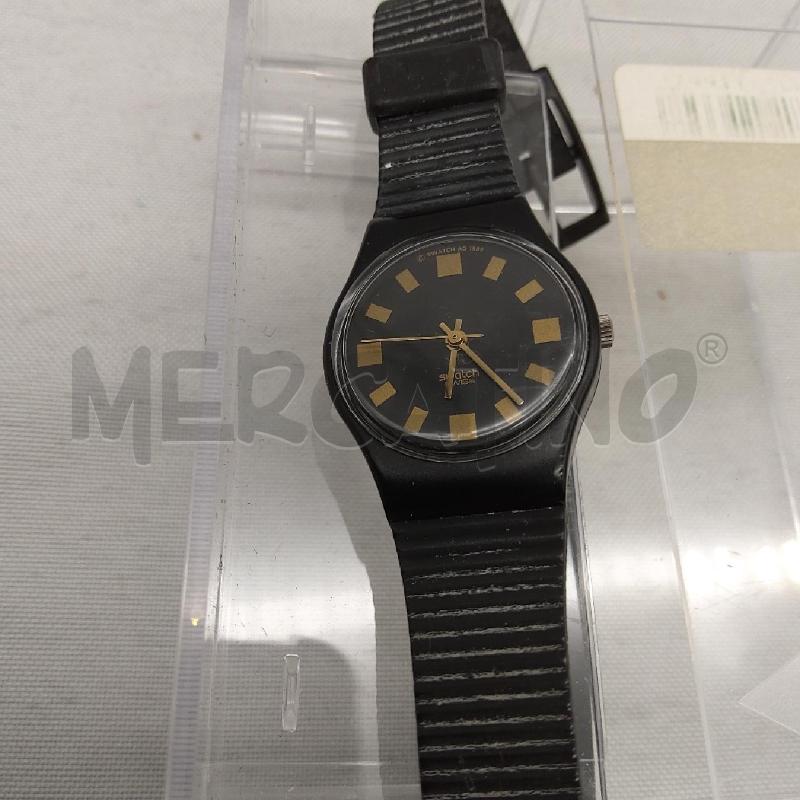 OROLOGIO SWATCH NERO 1989 | Mercatino dell'Usato San maurizio canavese 3