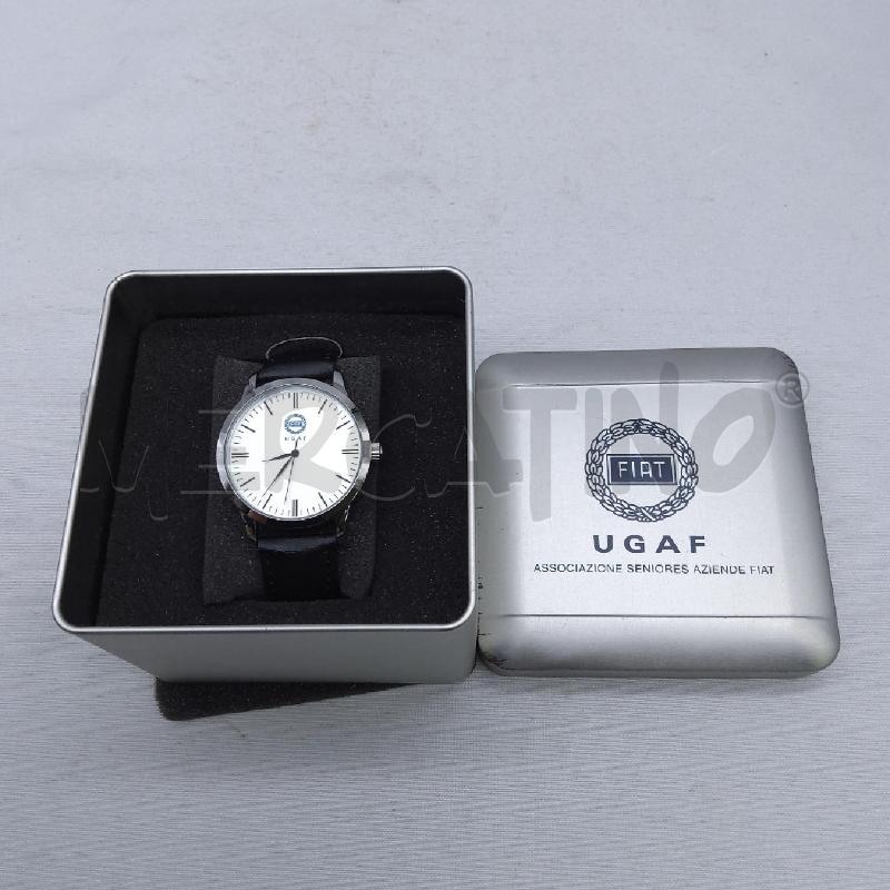 OROLOGIO UOMO FIAT UGAF IVECO CINTURINO NERO | Mercatino dell'Usato San maurizio canavese 1