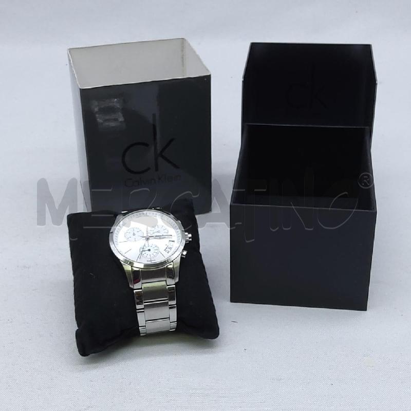 OROLOGIO U CALVIN KLEIN ACCIAIO  | Mercatino dell'Usato San maurizio canavese 2