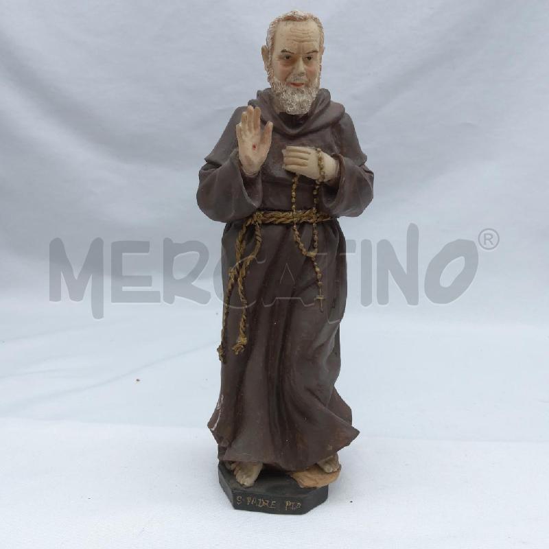 PADRE PIO STATUETTA H CM 27 | Mercatino dell'Usato San maurizio canavese 1