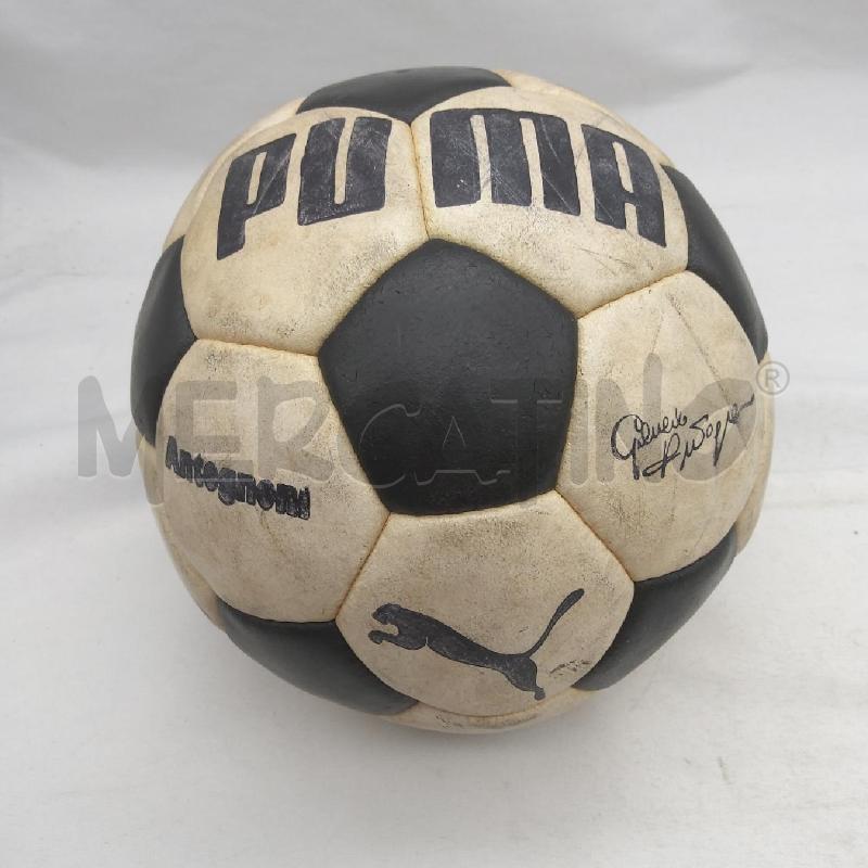 PALLONE CUOIO ANNI 70 PUMA ANTOGNONI | Mercatino dell'Usato San maurizio canavese 1