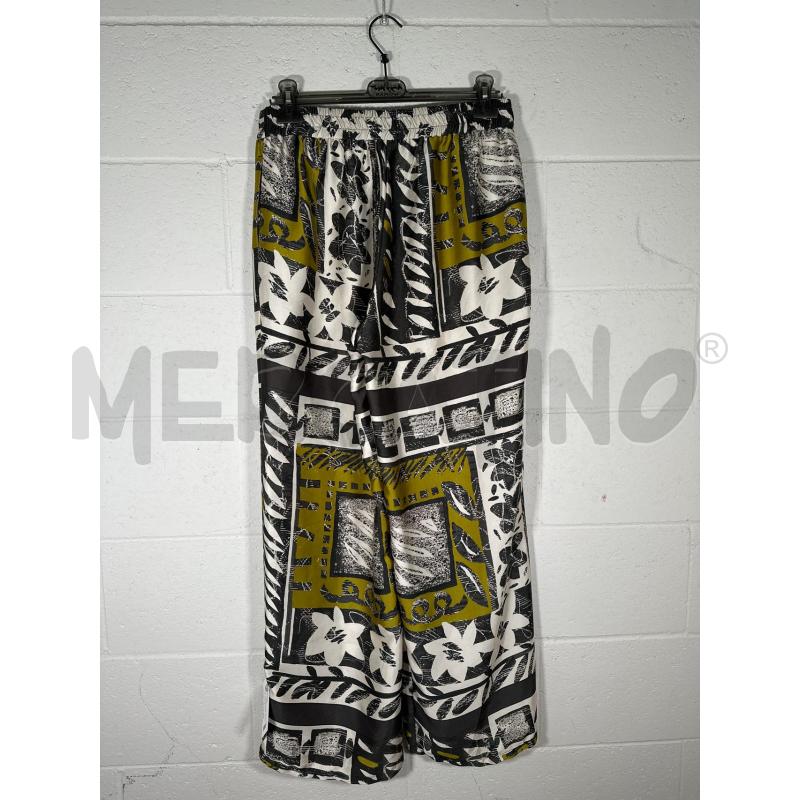 PANTALONE DONNA OLTRE BEIGE NERO VERDE GEO  | Mercatino dell'Usato San maurizio canavese 2