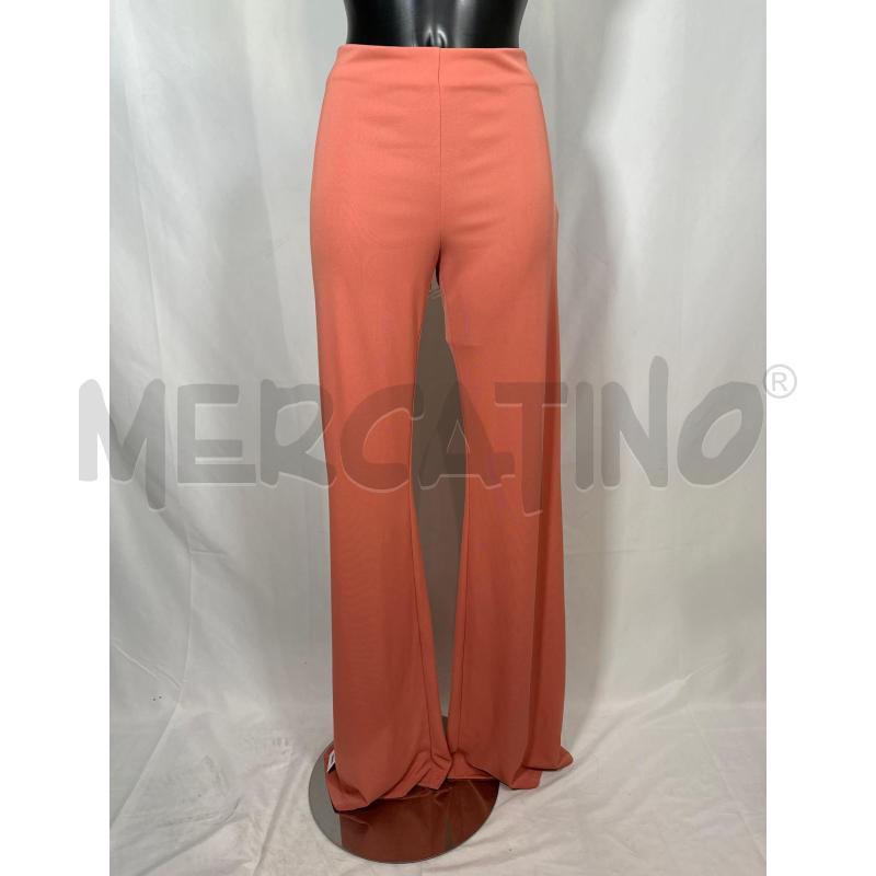 PANTALONE D OPERÀ ROSA SALMONE ARRICCIATURA RETRO | Mercatino dell'Usato San maurizio canavese 1