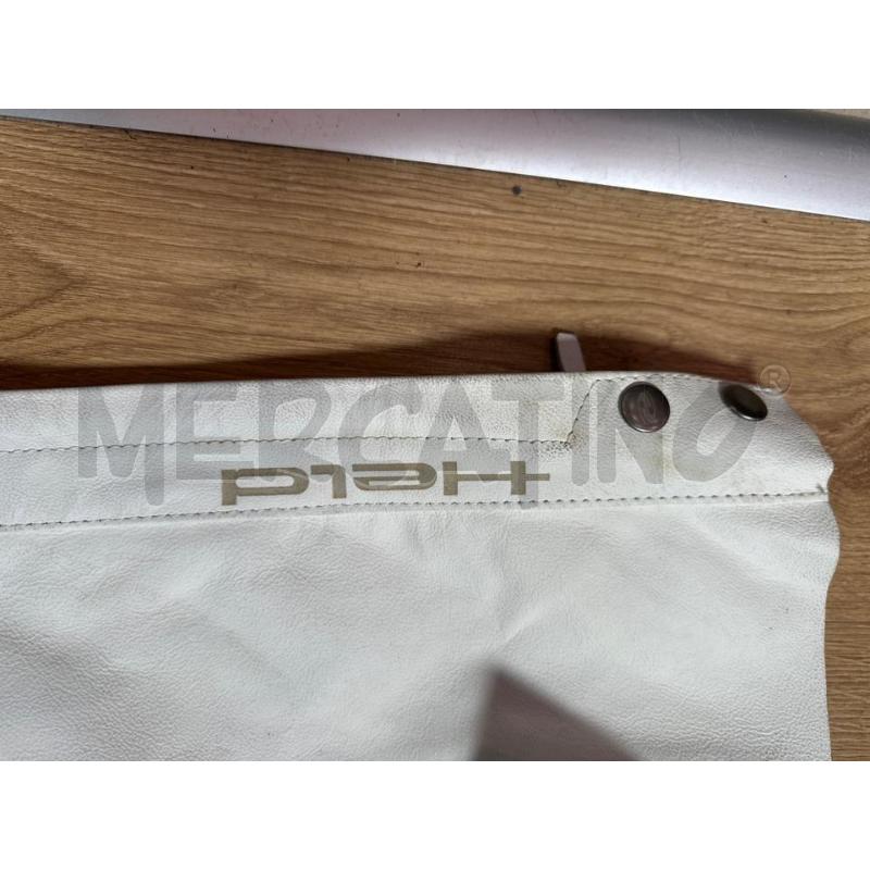 PANTALONE HELD VERA PELLE HELD BIANCO CINTURA BEIGE  | Mercatino dell'Usato San maurizio canavese 3