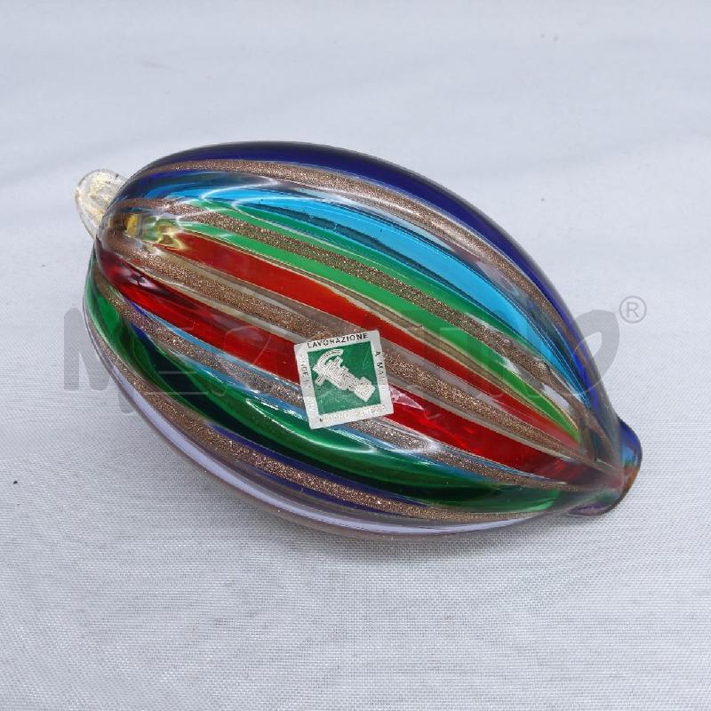 PAPERA VETRO MURANO GHISELLI MULTICOLOR | Mercatino dell'Usato San maurizio canavese 5