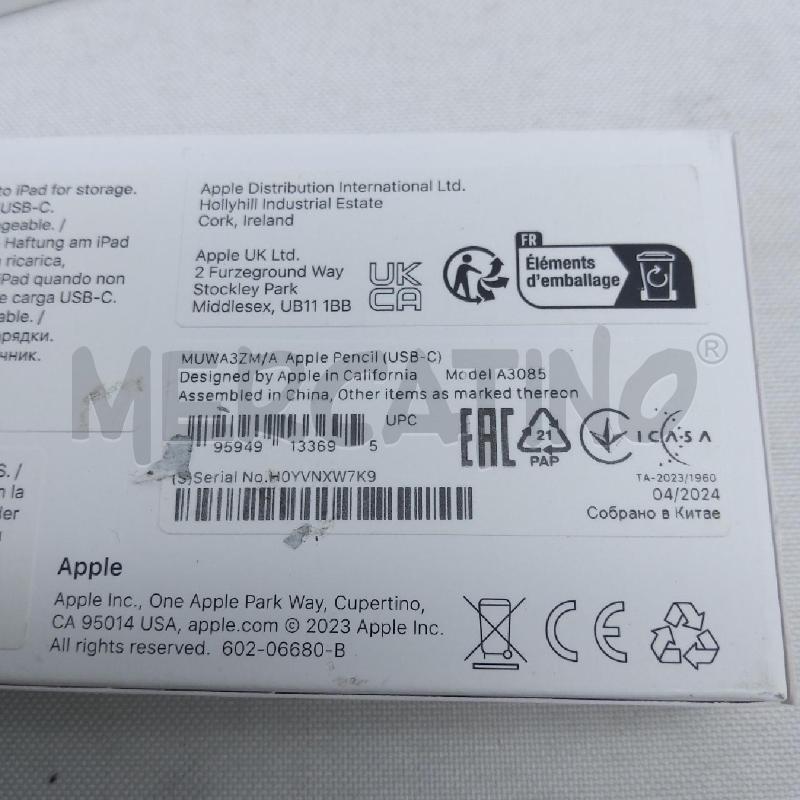 PENNA APPLE PENCIL PRIMA GENERAZIONE | Mercatino dell'Usato San maurizio canavese 3