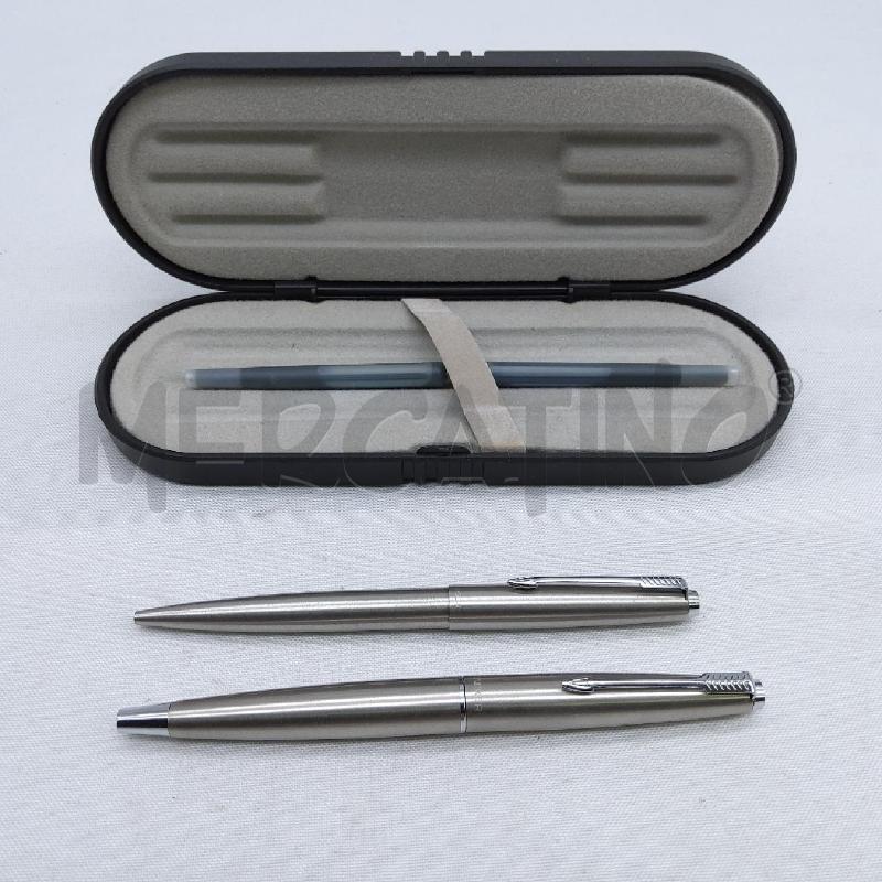 PENNA STILOGRAFICA + SFERA PARKER GRIGIO | Mercatino dell'Usato San maurizio canavese 1