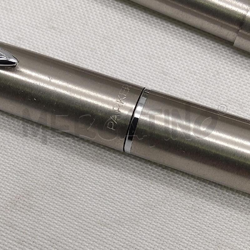 PENNA STILOGRAFICA + SFERA PARKER GRIGIO | Mercatino dell'Usato San maurizio canavese 3