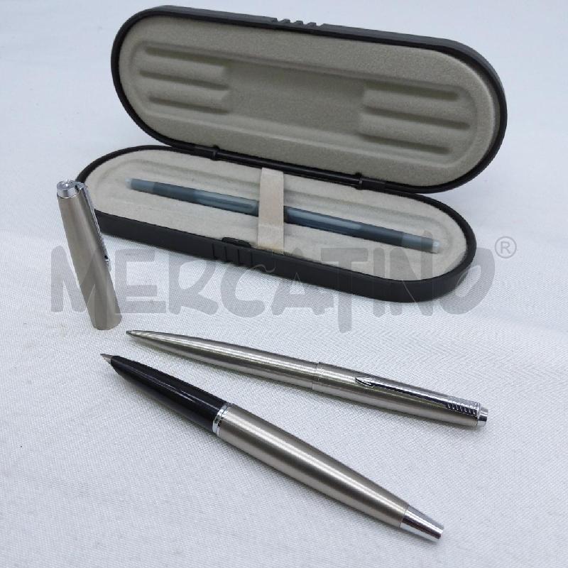 PENNA STILOGRAFICA + SFERA PARKER GRIGIO | Mercatino dell'Usato San maurizio canavese 4