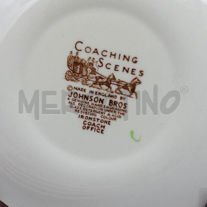 PIATTINI PZ. 6 ENGLAND COACHING SCENES  | Mercatino dell'Usato San maurizio canavese 3