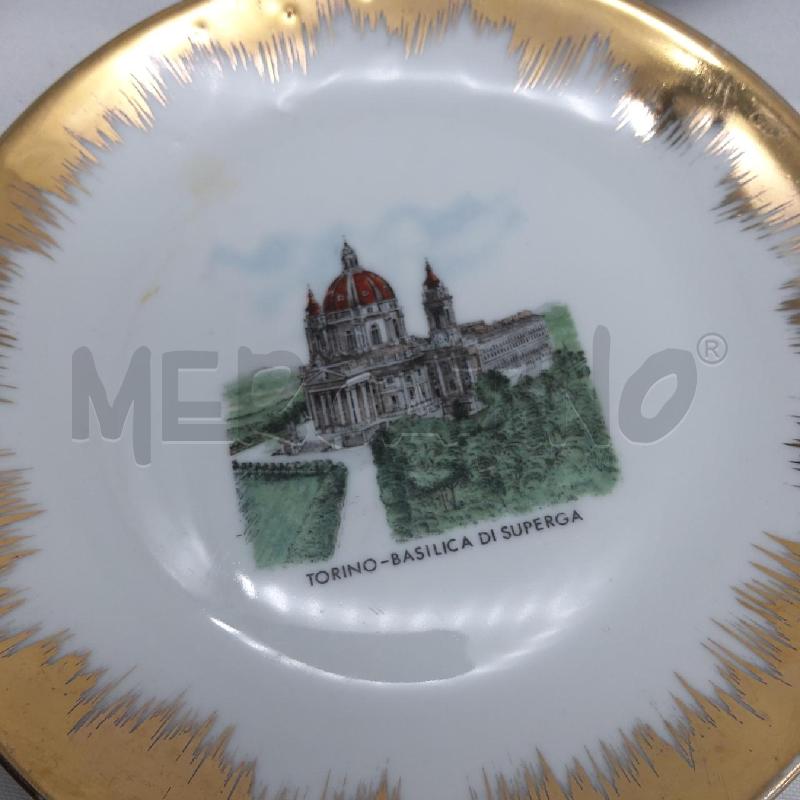 PIATTINI PZ. 7 BAVARIA BIANCO ORO TORINO E SUPERGA | Mercatino dell'Usato San maurizio canavese 5