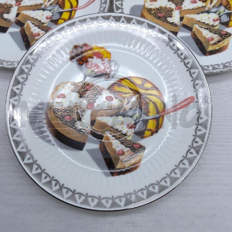 PIATTINI PZ. 7 BAVARIA PORCELLANA TORTE CAKE | Mercatino dell'Usato San maurizio canavese 2