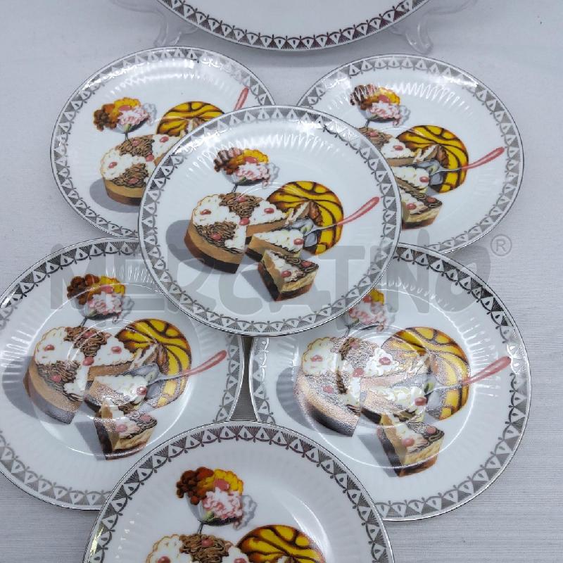 PIATTINI PZ. 7 BAVARIA PORCELLANA TORTE CAKE | Mercatino dell'Usato San maurizio canavese 3