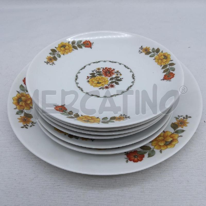 PIATTINI PZ. 7 DOLCE BAVARIA WINTERLING FIORI | Mercatino dell'Usato San maurizio canavese 1