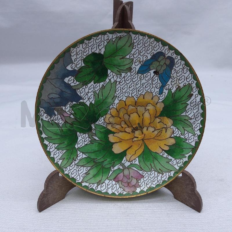 PIATTINO CLOISSONE' FIORI | Mercatino dell'Usato San maurizio canavese 1