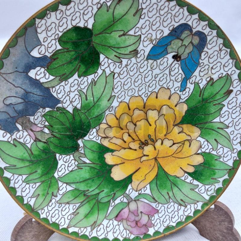 PIATTINO CLOISSONE' FIORI | Mercatino dell'Usato San maurizio canavese 2